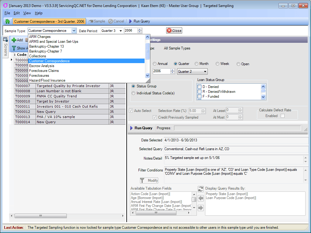 ServicingQC Loan Servicing Quality Control and Compliance Software