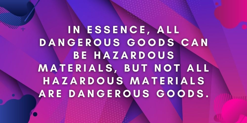 Dangerous Goods Training 2024 A Comprehensive Guide