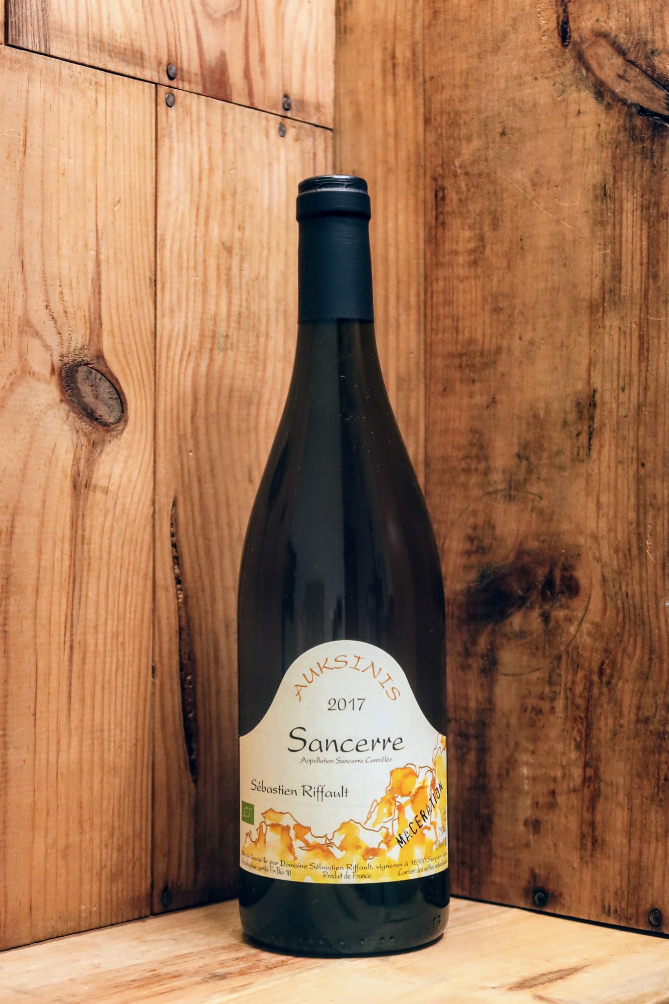 Sébastien Riffault Sancerre 2018 'Auksinis' Macération Cogito Wines