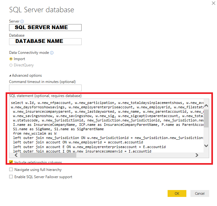 The Magic Power BI Button How to edit your direct SQL statements in