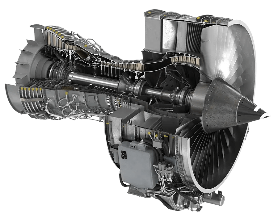 Jet Engine Turbine Cutaway Cogsdill