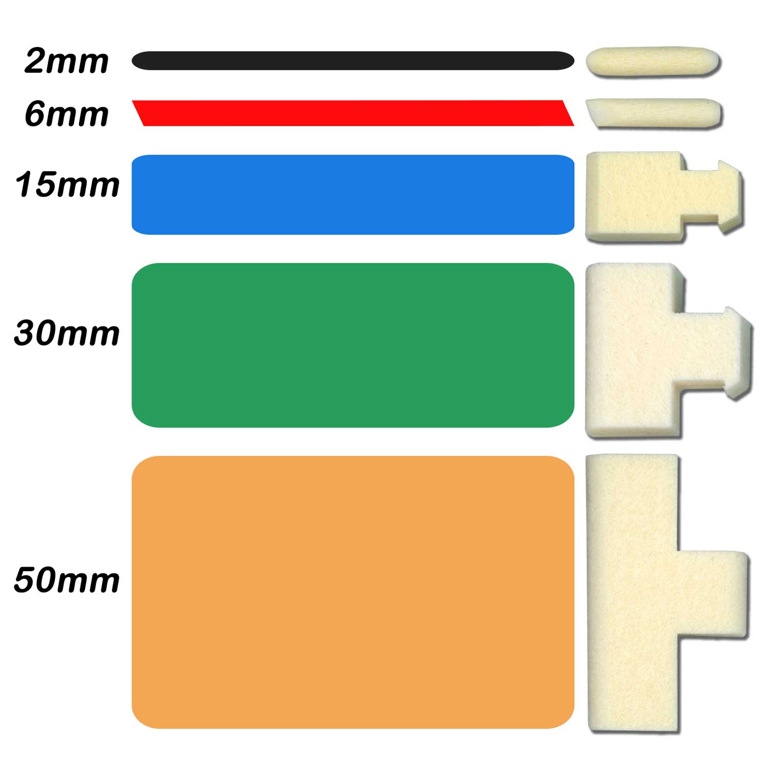 Zig Posterman Marker Replacement Tips Fit All Zig Marker Types