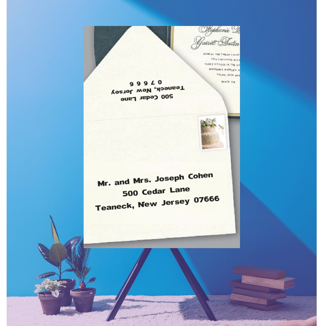 Envelope Guest Addressing Digital Calligraphy STARWARS Cohen Printing