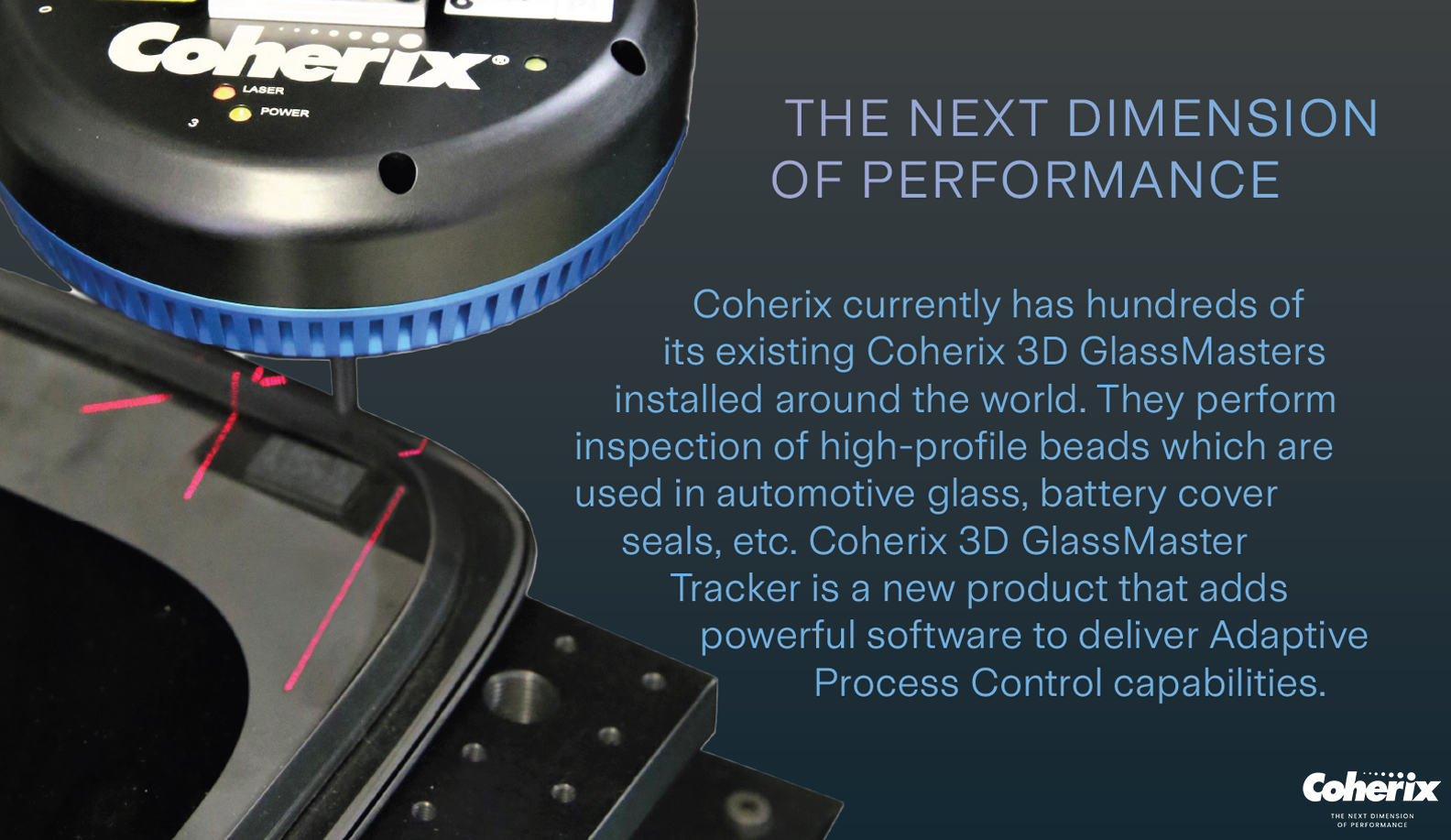 GlassMaster Tracker Delivers Process Control for Dispensing