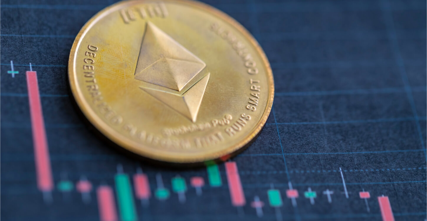 Der EthereumPreis korrigiert um20 , als der Bitcoin