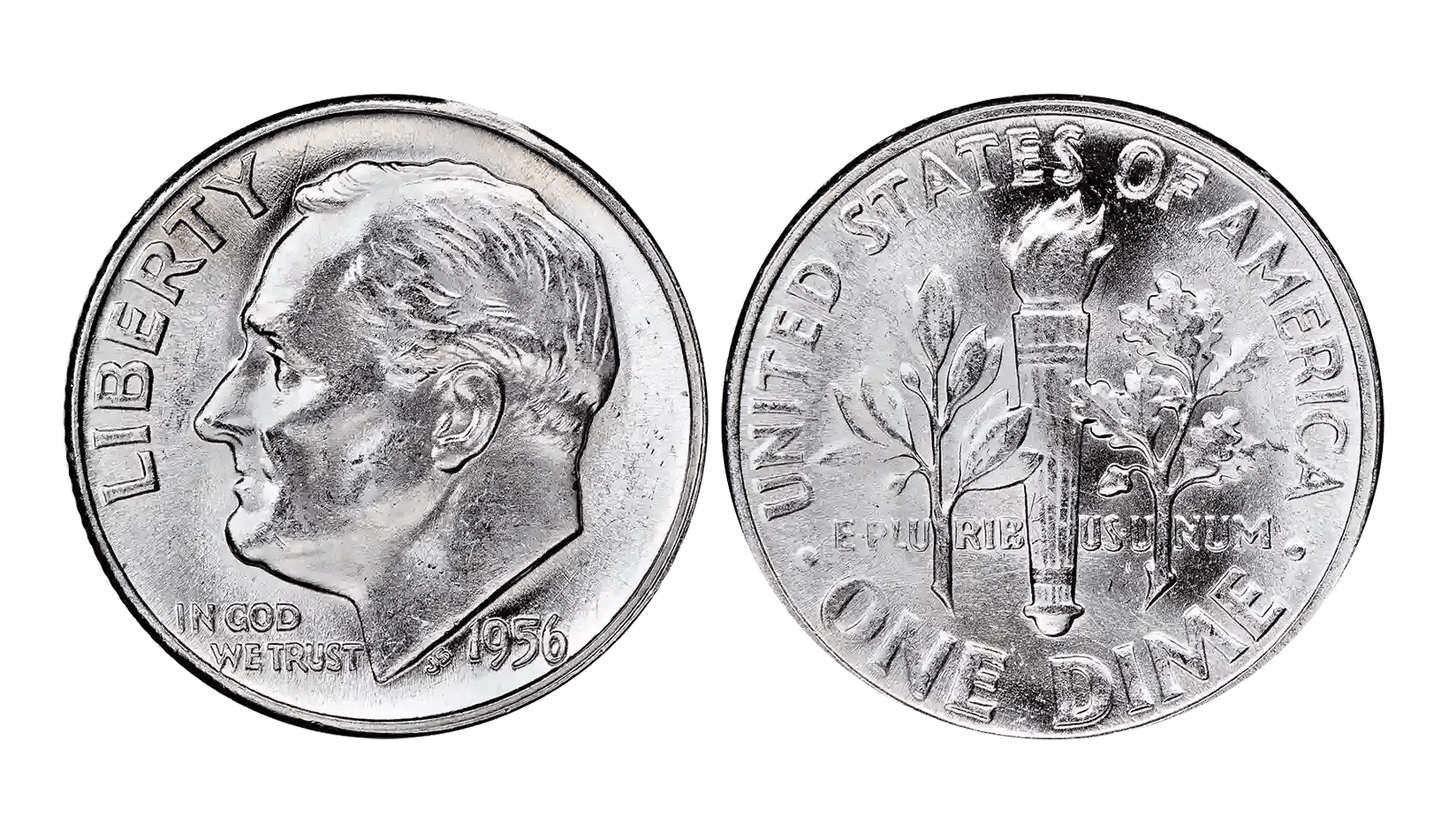 1956 Roosevelt Dime Value Silver Content, Mint Marks & Collector Pricing