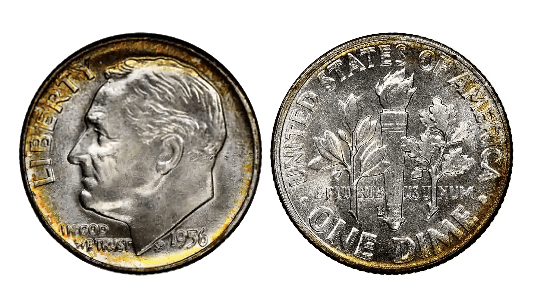 1956 Roosevelt Dime Value Silver Content, Mint Marks & Collector Pricing