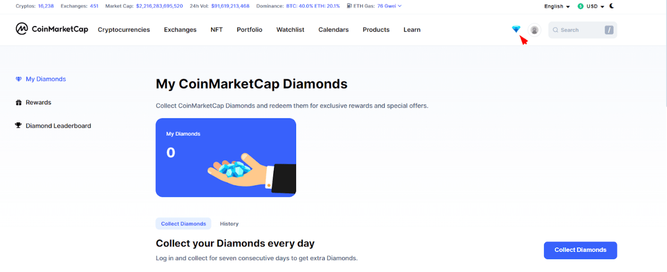 How To Get Free Coins On CoinMarketCap?