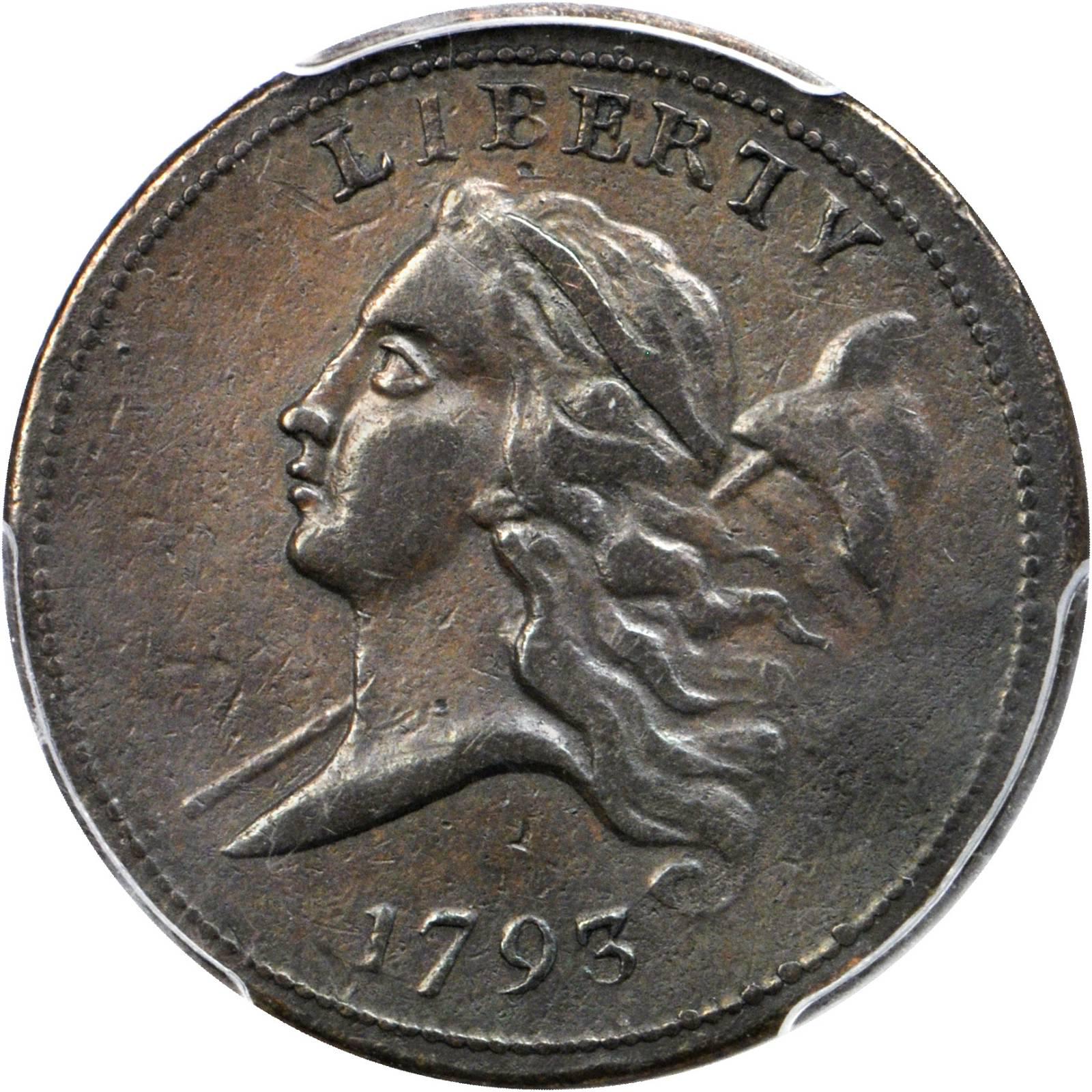 Value of 1793 Liberty Cap Half Cent Sell & Auction Coins