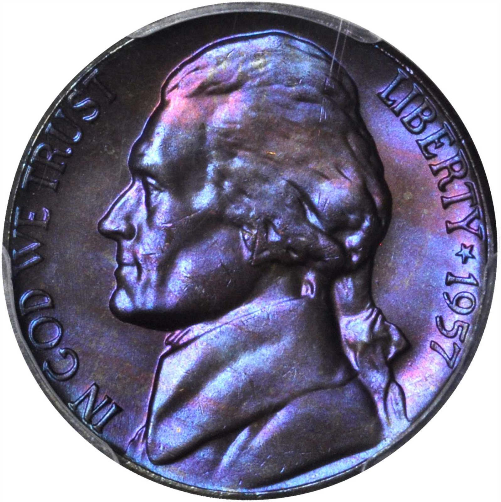 1957 Jefferson Nickel Sell & Auction Modern Coins