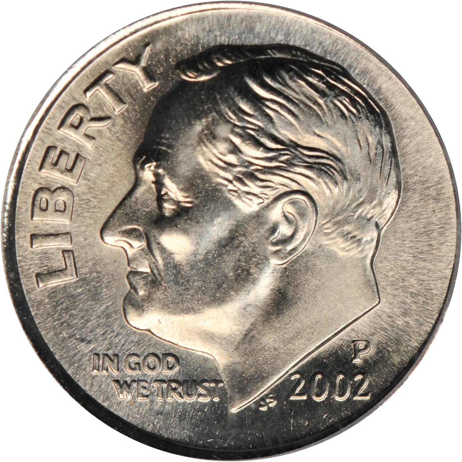Value of 2002P Dime Sell and Auction, Rare Coin Buyers