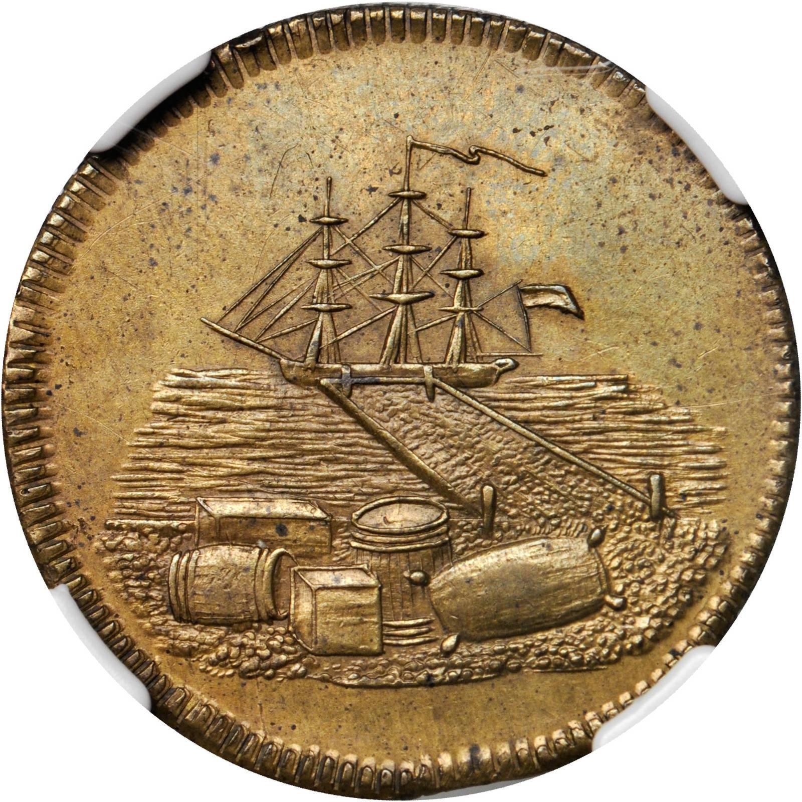 New York, NY, Ship & Port Token Rare Token Buyer
