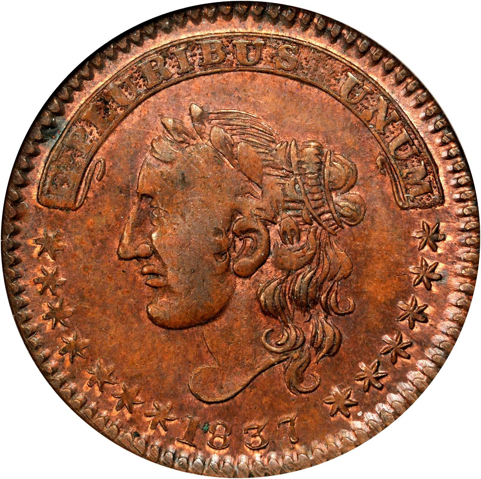 New York, NY, Liberty Head & Umbrella Token Tokens