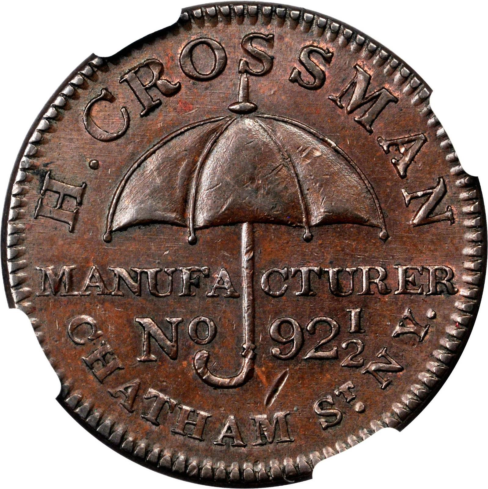 New York, NY, Eagle & Umbrella Token Token Buyer