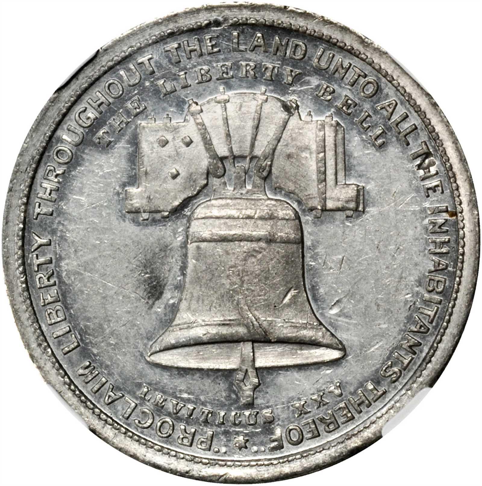 U.S. Centennial Liberty Bell with Thick Planchet