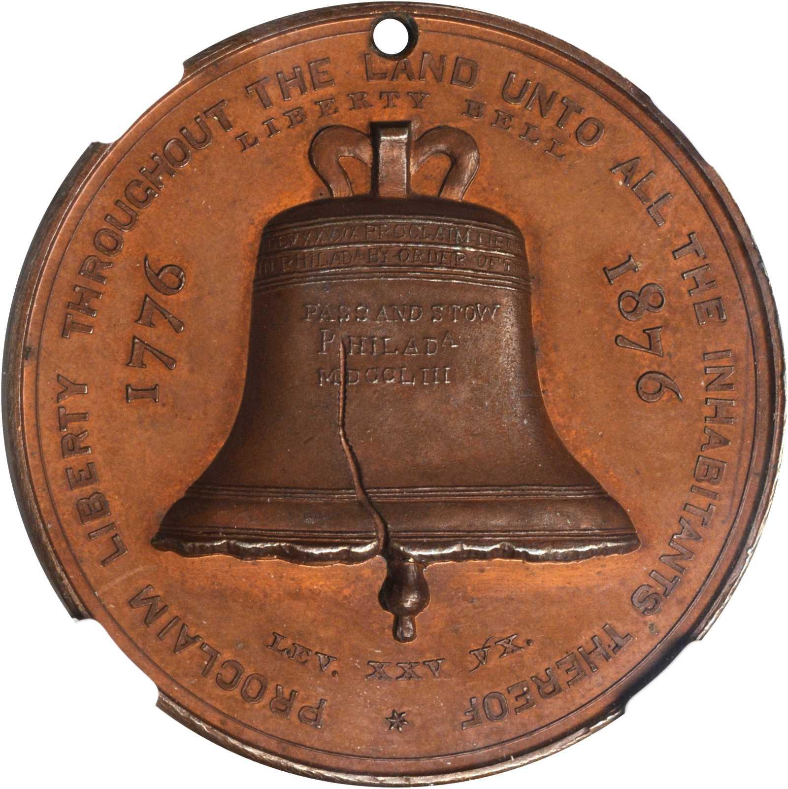 U.S. Centennial Liberty Bell in Copper We Are Experts!