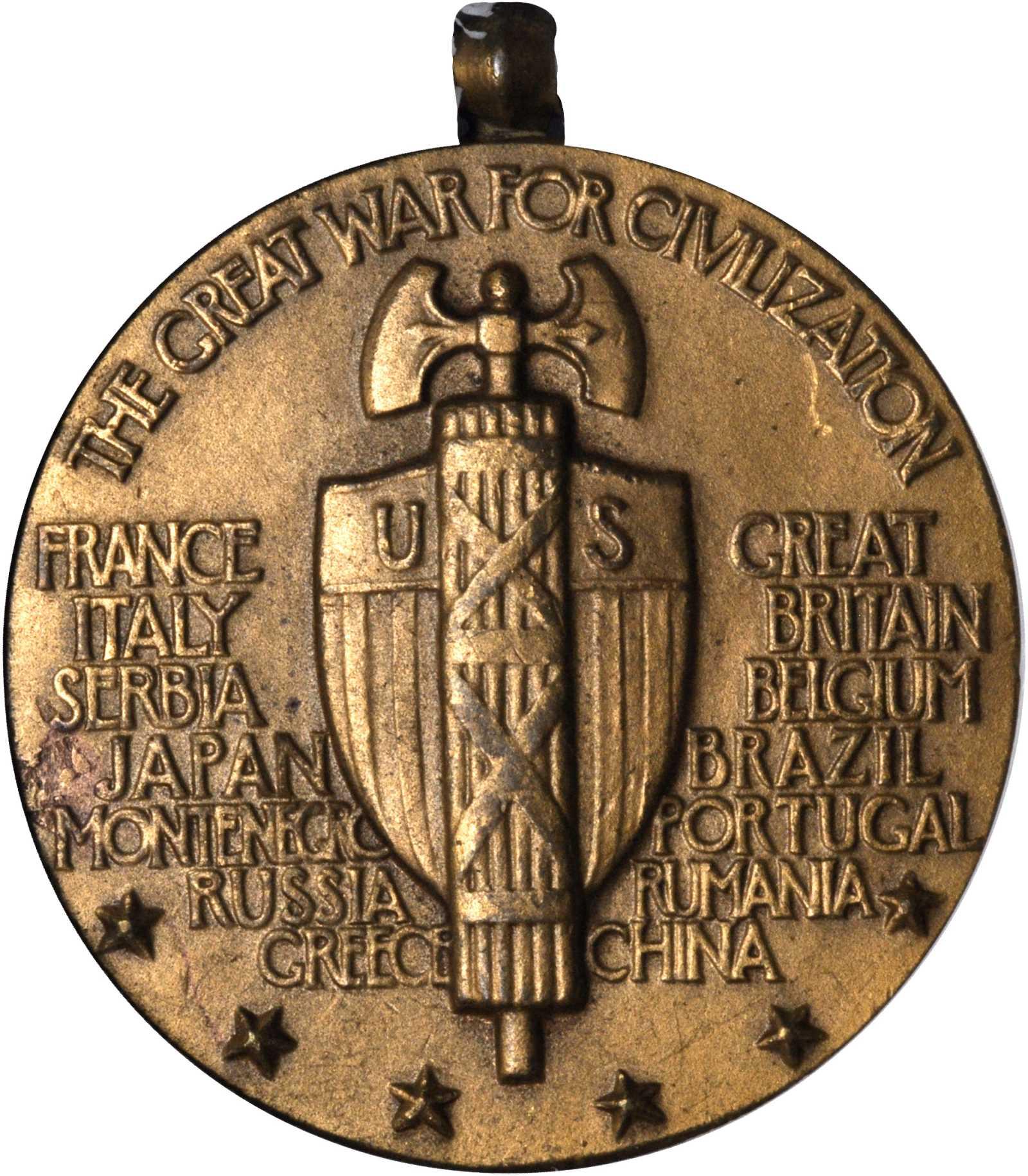 Bronze World War I Victory Medal We Are Experts!