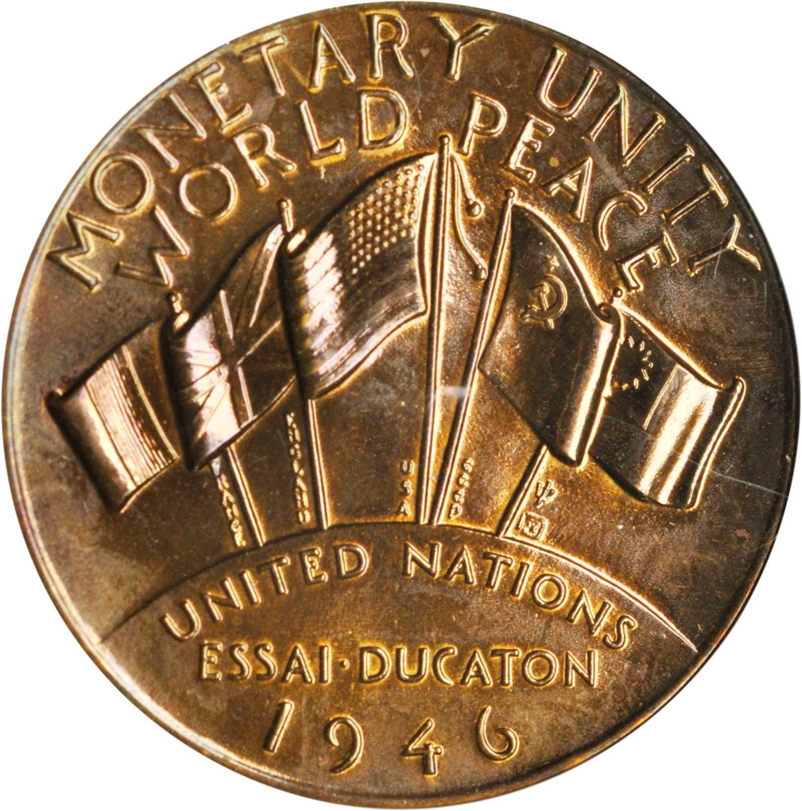 United Nations Dollar in Bronze We Are Experts!