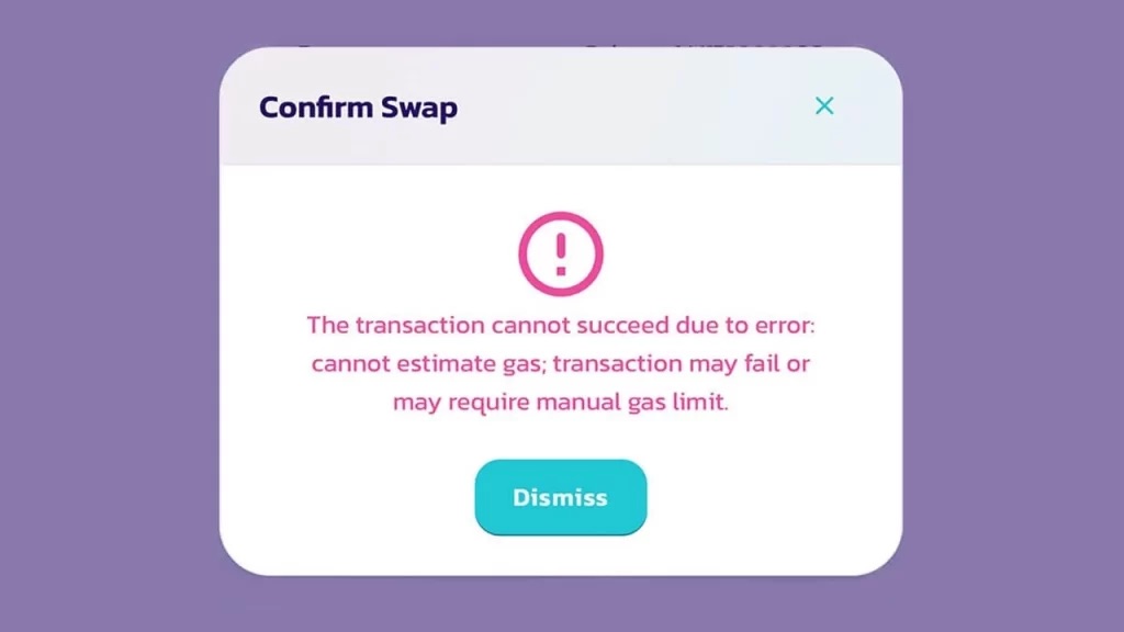 How to Fix Cannot Estimate Gas Fee Error in Pancakeswap? Coinapult