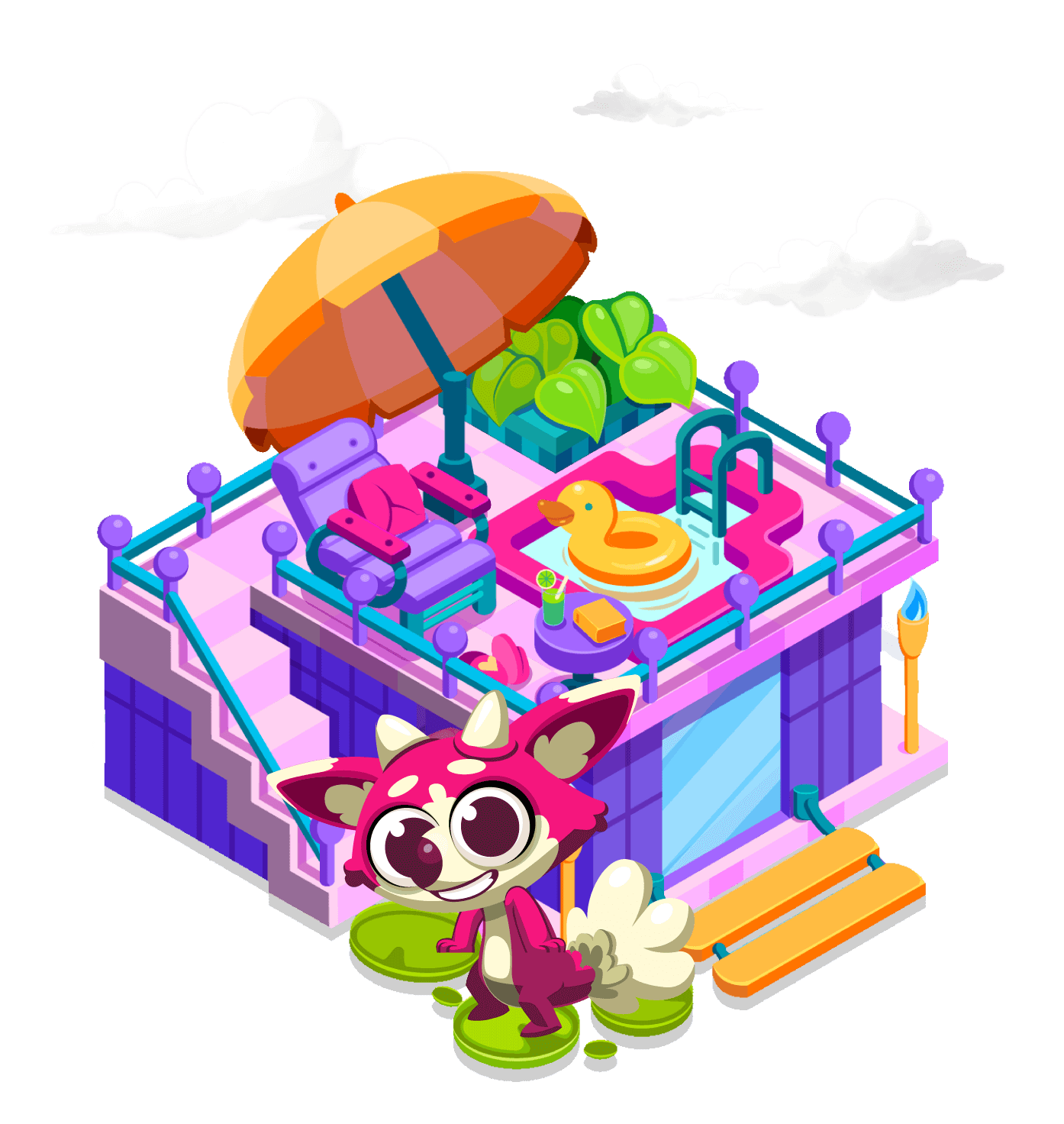 Pet City Clash of Pets Coinary