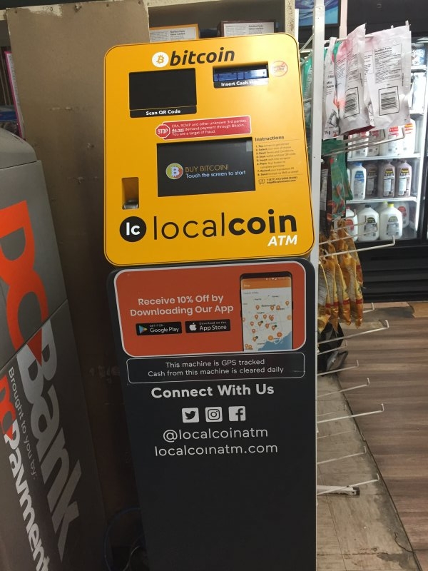 Bitcoin ATM in Sydney MAC's Convenience Store