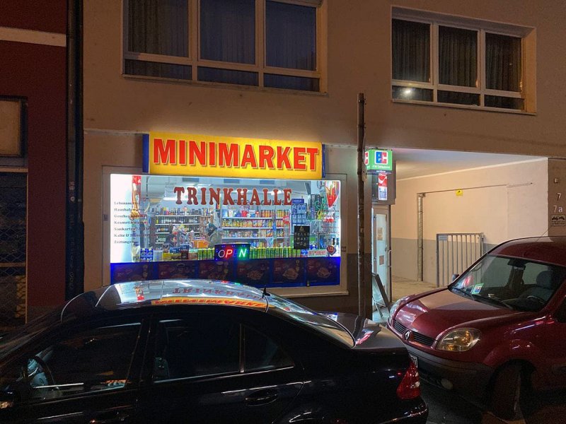 Bitcoin ATM in Düsseldorf Minimarket Trinkhalle