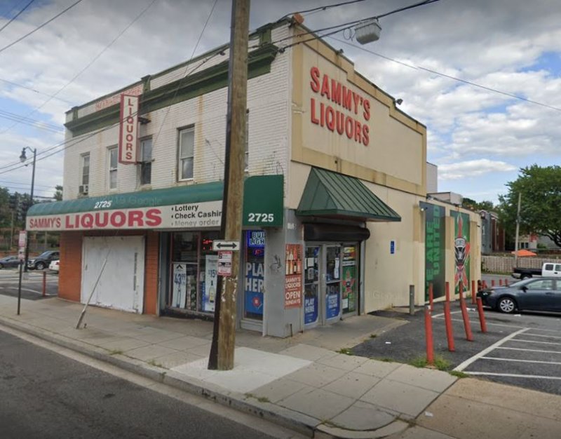 Bitcoin ATM in Washington Sammy's Liquors