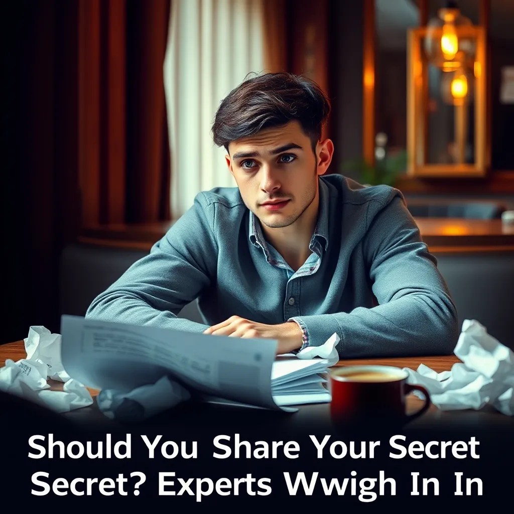 Should You Share Your Secret? Experts Weigh In CoinBuzzNow