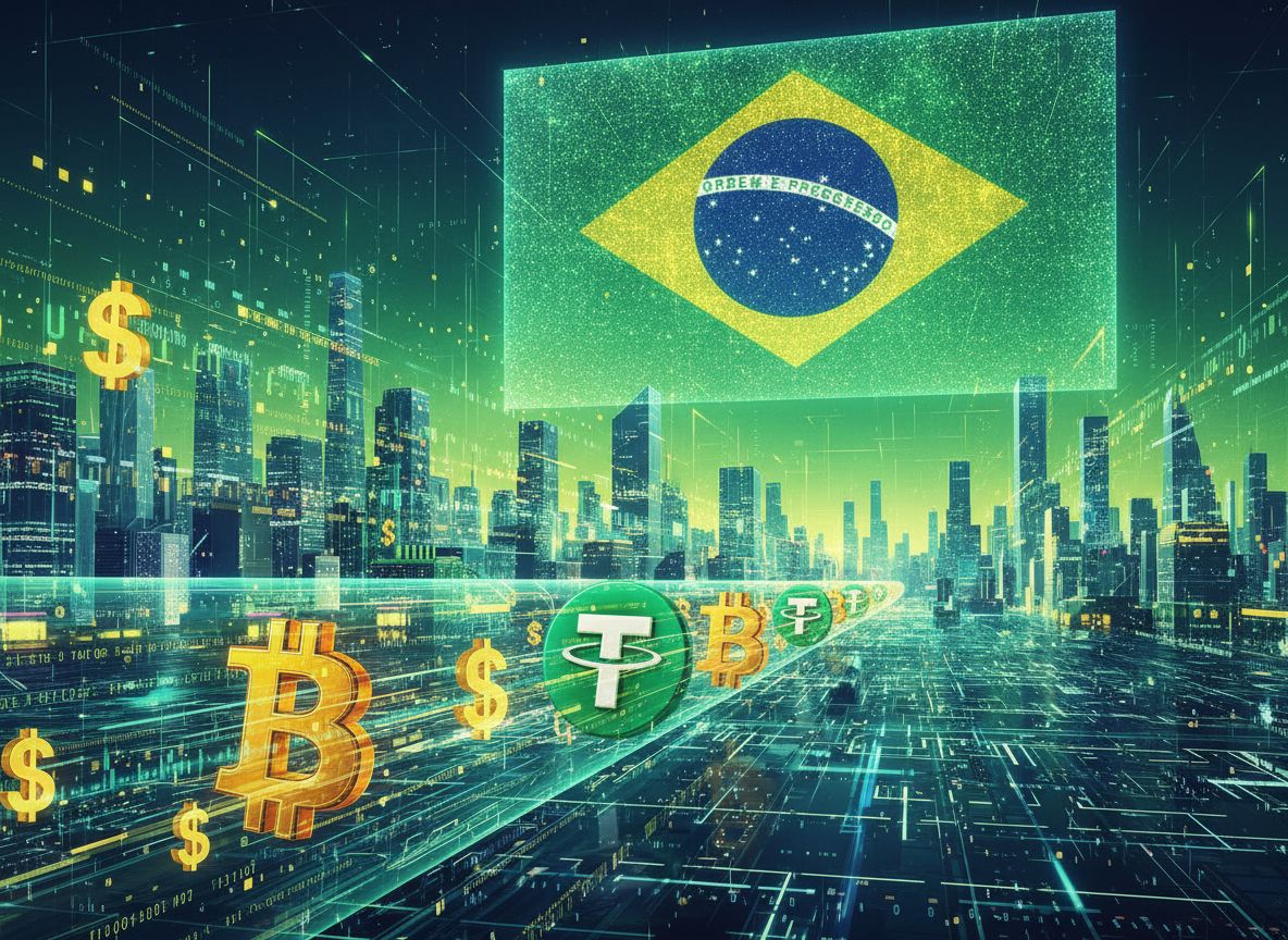 Le Brésil connaît un boom de la cryptographie : le volume des transactions augmente de 43 % Le Brésil connaît un boom de la cryptographie : le volume des transactions augmente de 43 %