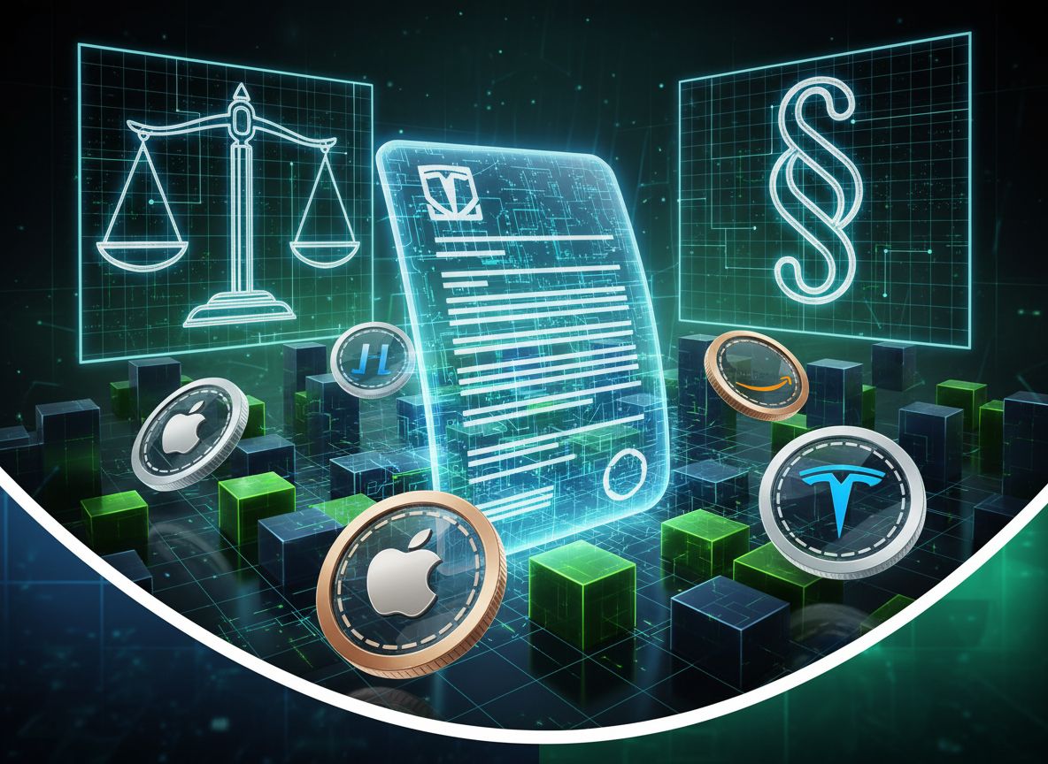 La SEC clarifie : les actions tokenisées restent des titres La SEC clarifie : les actions tokenisées restent des titres