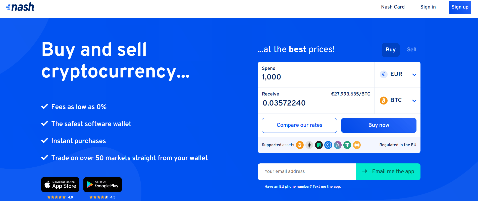 Nash Exchange Review Is it legit or Scam? 2024 CoinCodeCap