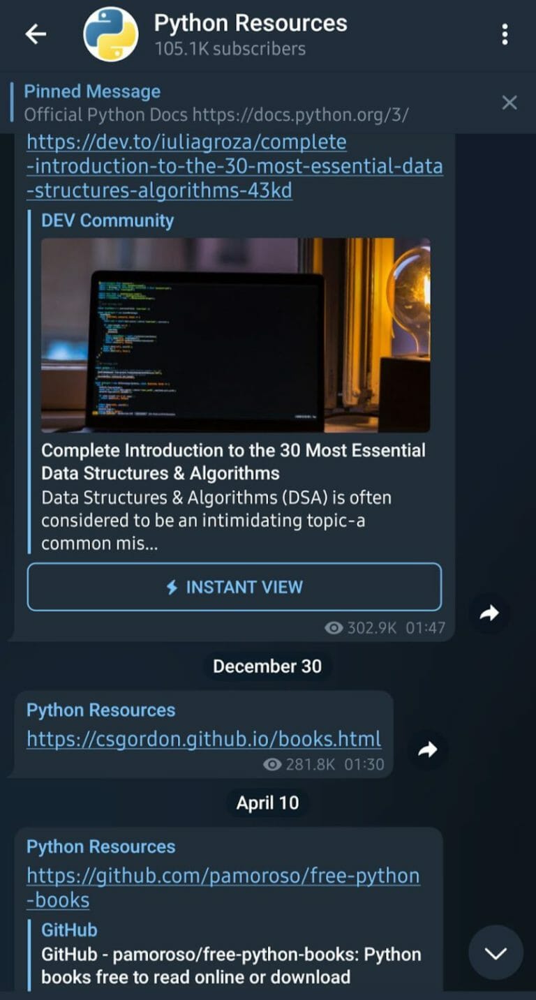 10 Best Telegram Channels to learn Coding CoinCodeCap
