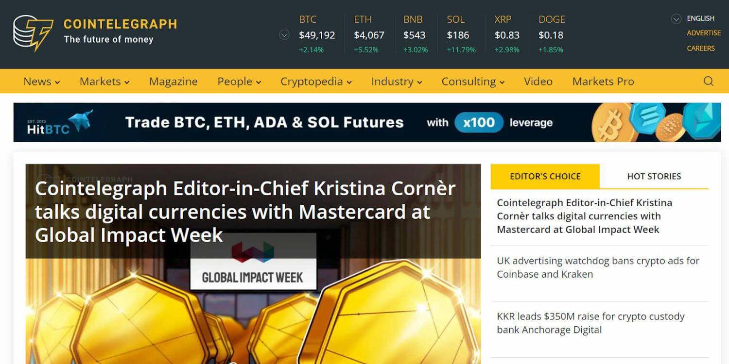 10 Best Cryptocurrency News sites 2024 CoinCodeCap