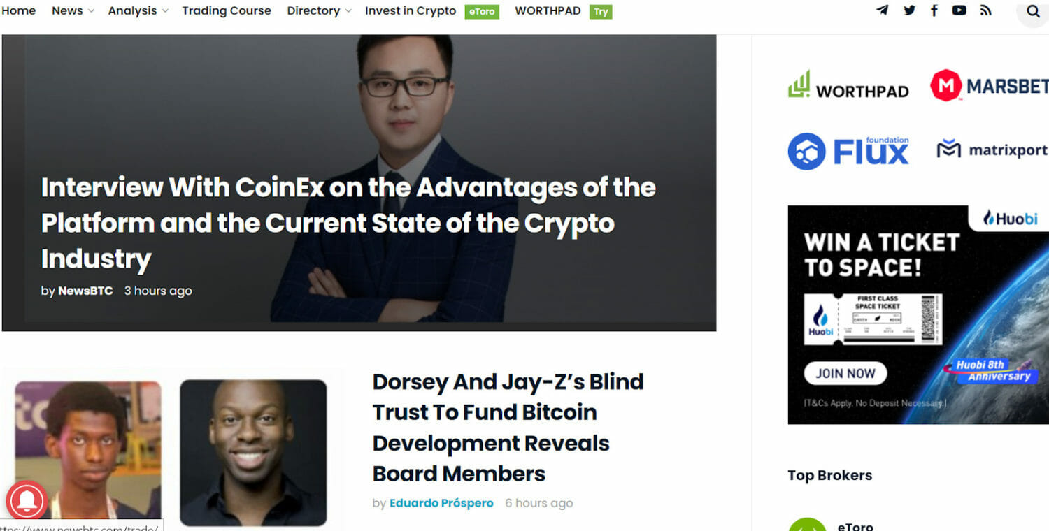 10 Best Cryptocurrency News sites 2024 CoinCodeCap