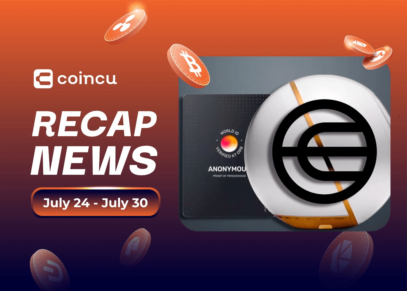 Weekly Top Crypto News (July 24 July 30) Bitcoin Market CryptoRank.io