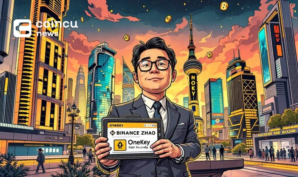 Changpeng Zhao Endorses OneKey for Secure Self-Custody