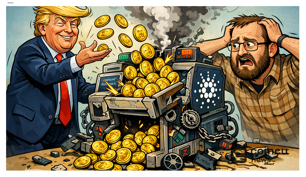 Cardano Founder Blasts Trump Over ‘Meme Coin Politics’