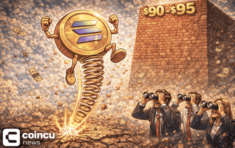 SOL Attempts Rebound After Holding Key Support as Traders Eye $90 to $95 Resistance