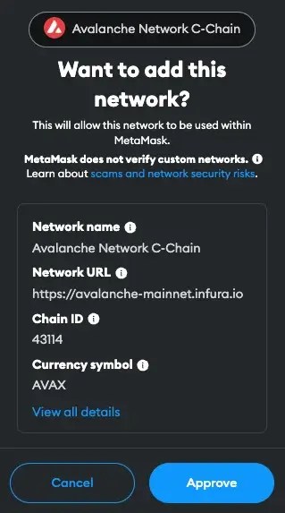 Step 4. Press the "Approve" Button