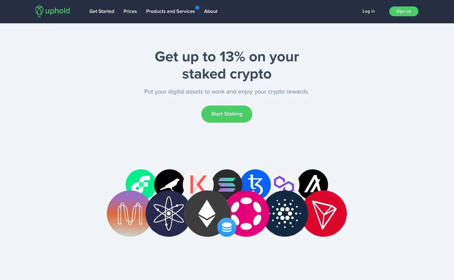 Uphold - A Crypto-Based Savings Account Provider