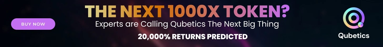 qubetics photo banner with caption