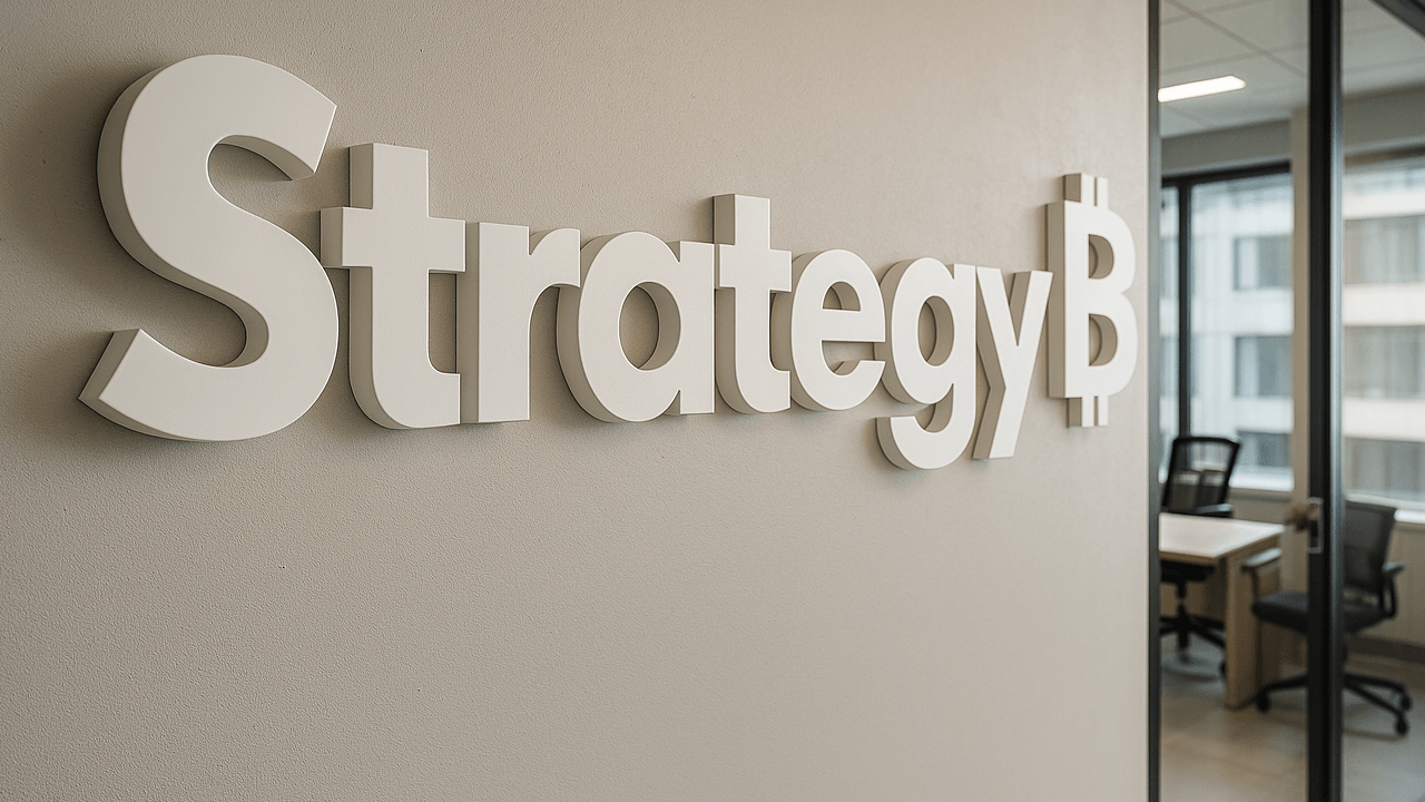 Strategy Bitcoin Office Logo