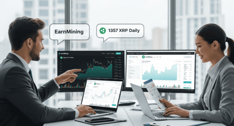 XRP dips again after Fed rebound, New York investors turn to EarnMining, earning 1,357 XRP daily
