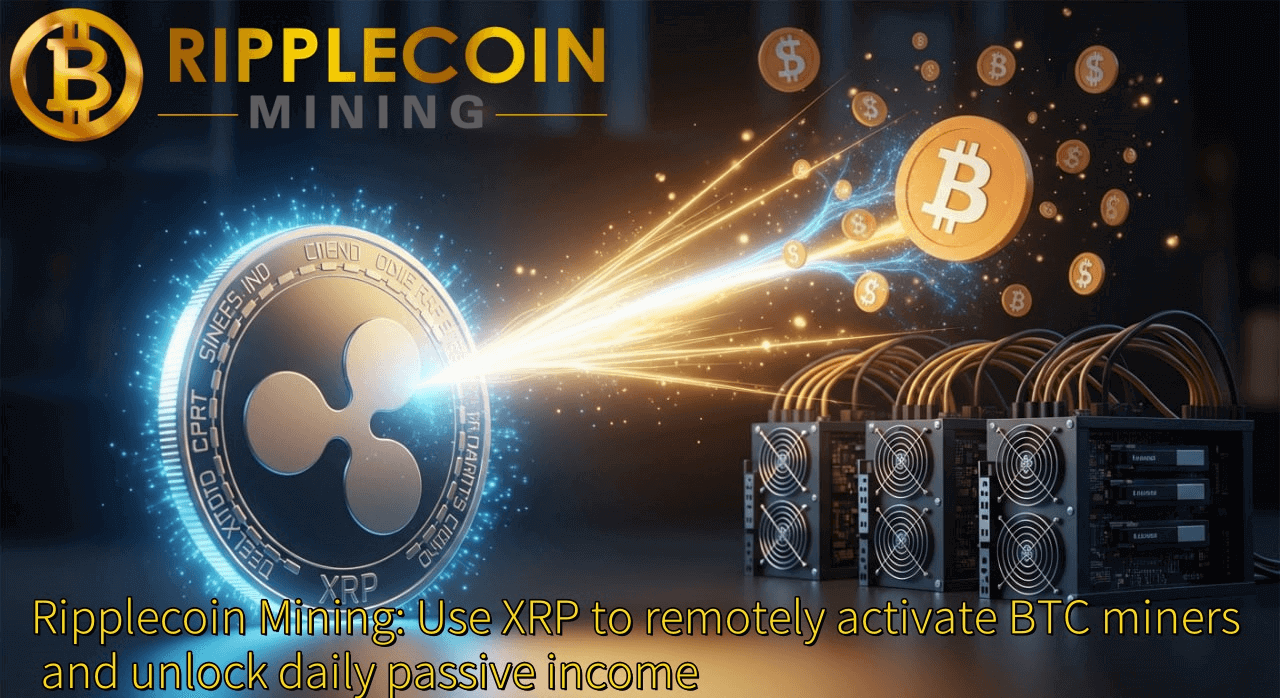 Ripplecoin Mining Use XRP to remotely activate BTC miners and unlock