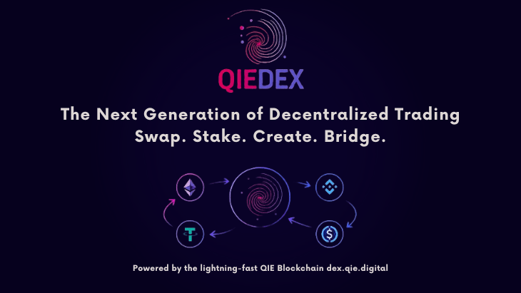 QieDex: The Next Generation of Decentralized Trading and Token Creation on the Lightning-Fast QIE Network