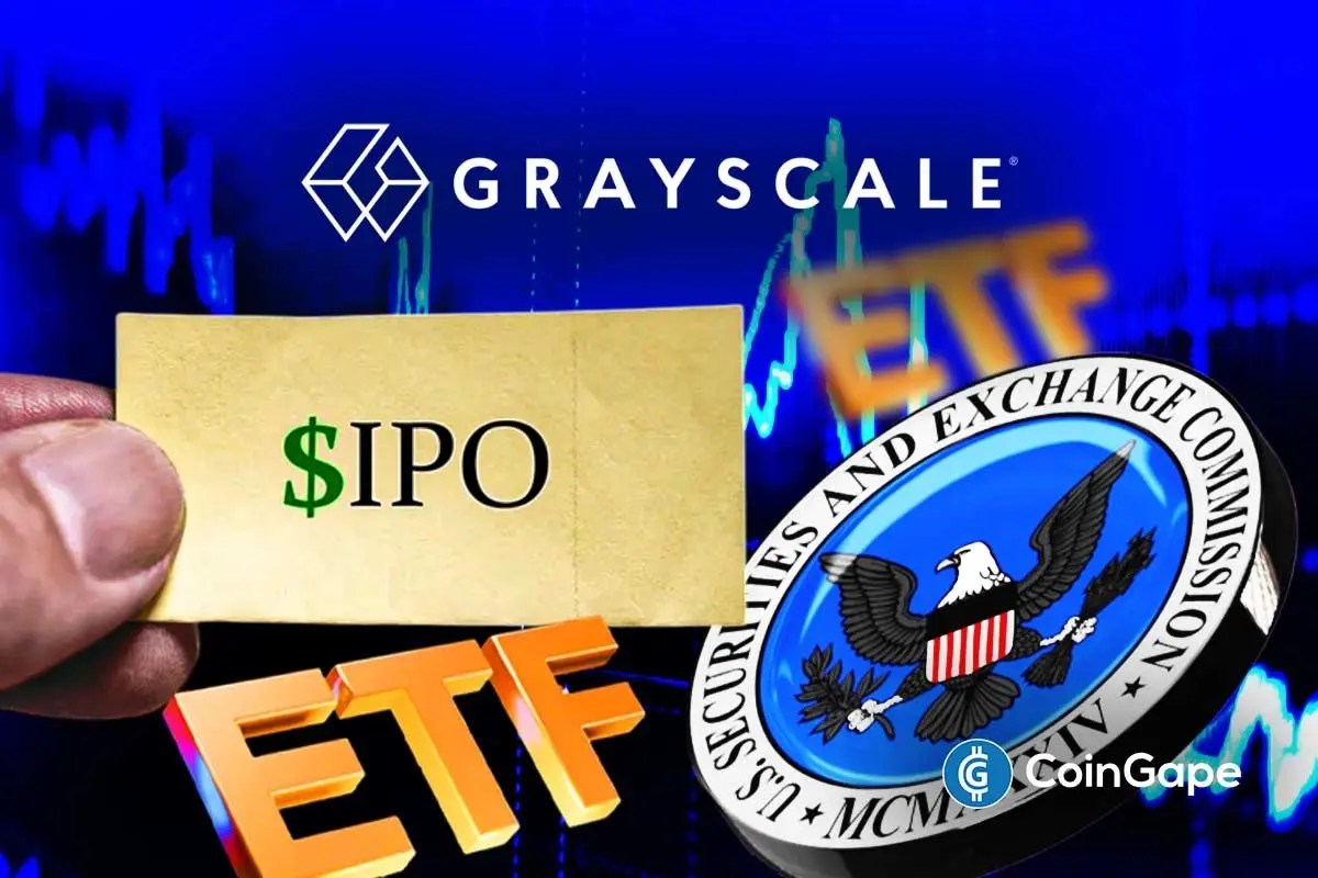 Crypto ETF Asset Manager Grayscale Files for U.S. IPO with the SEC