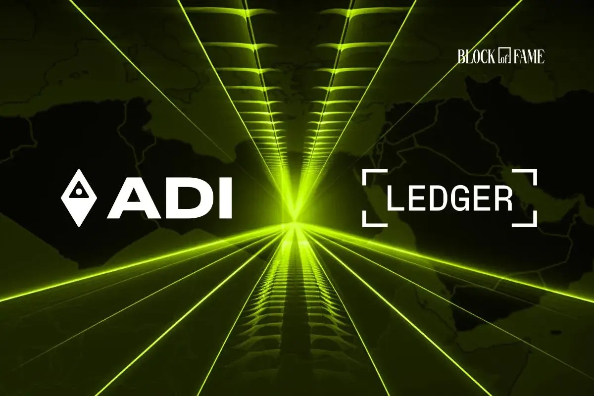 MENA’s Leading Blockchain ADI Partners With Ledger for Institutional Grade Security