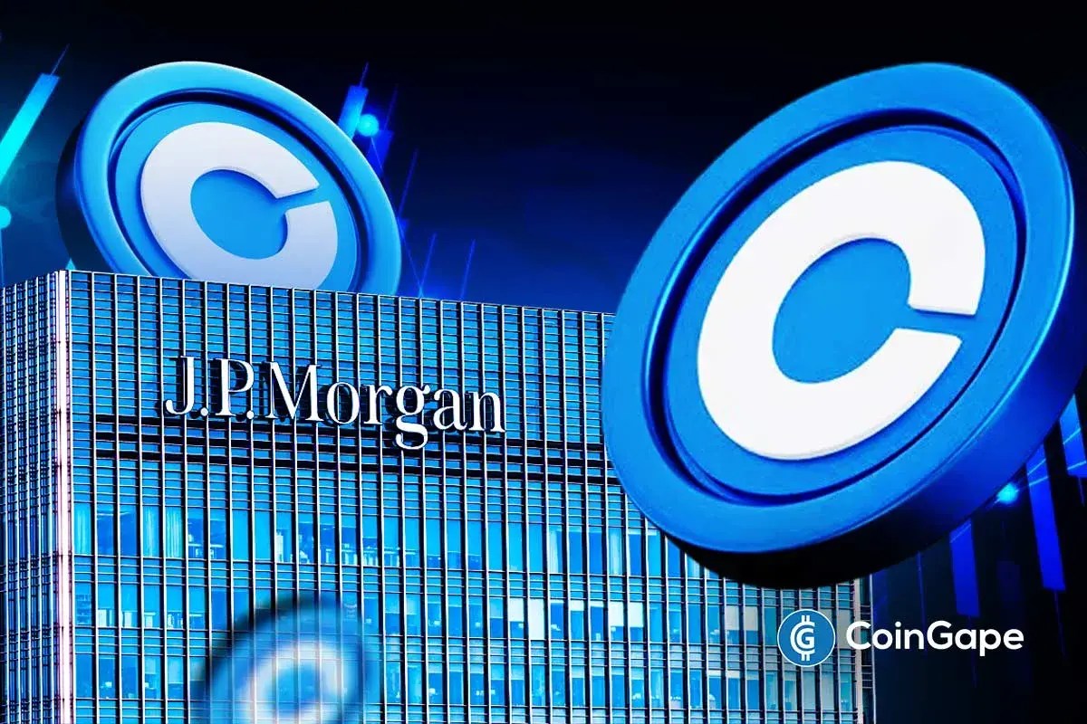 کوینبیس غول ۴.۸ تریلیون دلاری JPMorgan را به چالش میکشد در حالی که قیمت سهام COIN با گسترش عمیقتر در TradFi افزایش مییابد
