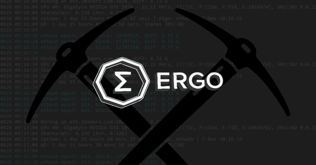 How to mine Ergo Mining ERG Autolykos algorithm with AMD / NVIDIA