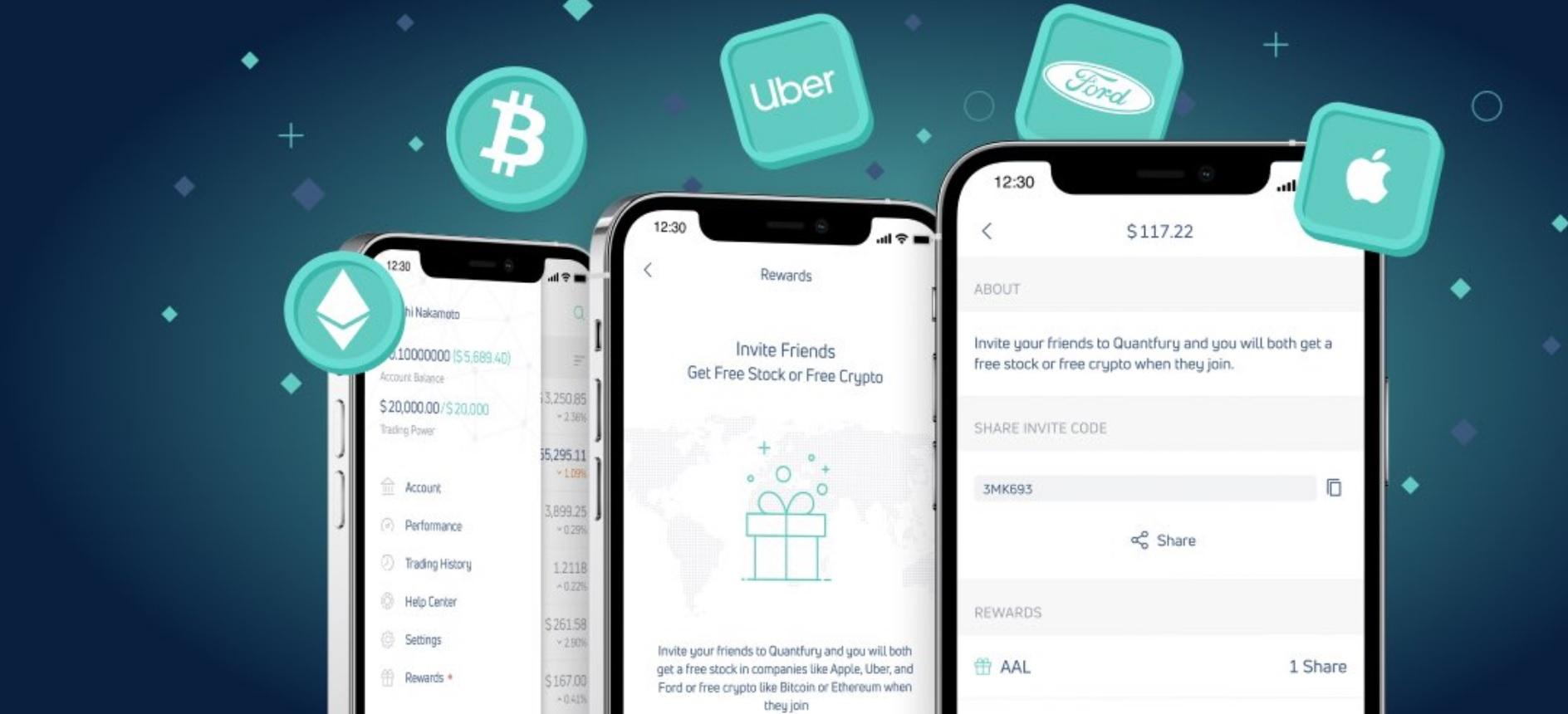 Quantfury Amerikan Borsasından Hisse alma CoinKritik